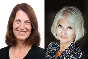Dr Beth Breeze OBE and Clare Woodcraft